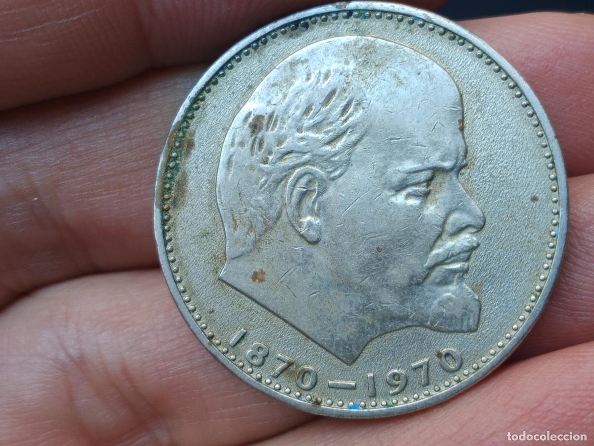 Monedas antiguas de Europa: 1 RUBLO RUSIA 1970 ANIVERSARIO 100 NACIMIENTO LENIN