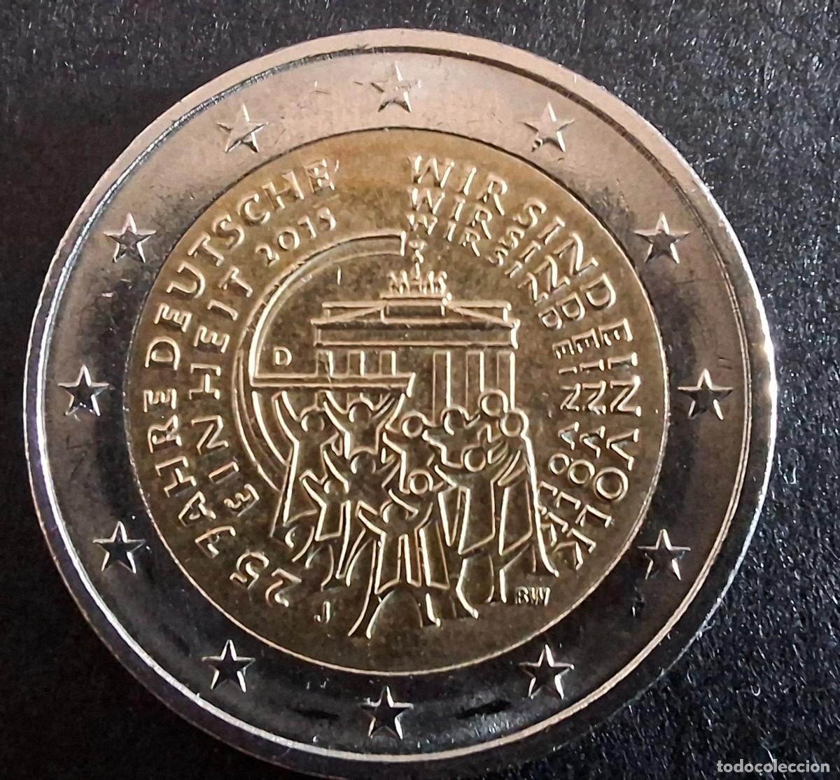 Monnaies anciennes de Europe: ALEMANIA 2 Euros 2015 COMMEMORATIVA &rdquo;J&rdquo; KM 338