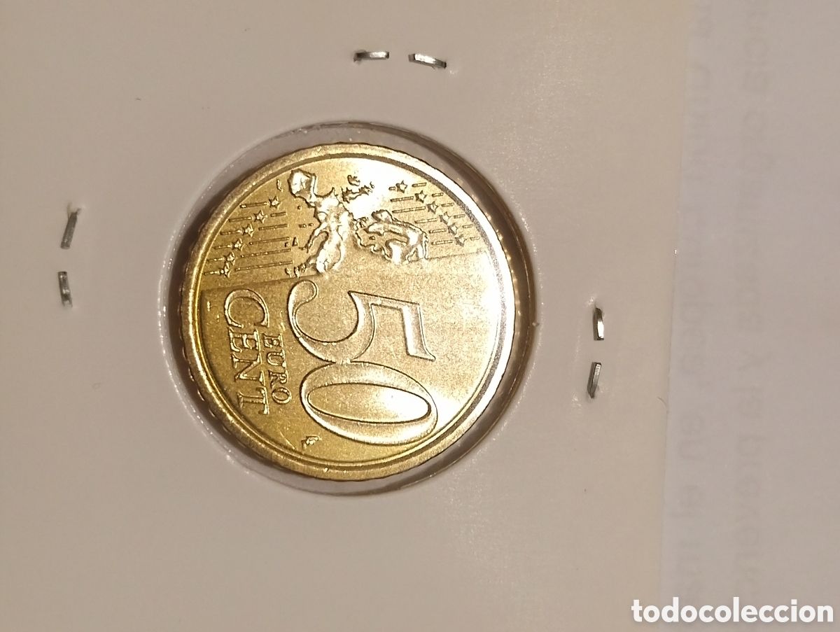 Monedas antiguas de Europa: Monedas de 50 ctmos de Benedicto XVI - Foto 2