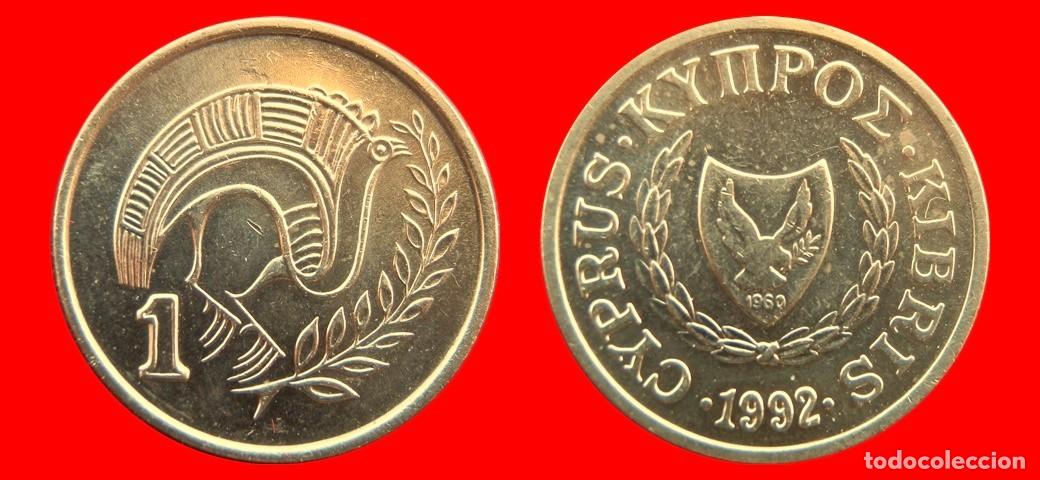 Monete antiche di Europa: 1 CENTIMO 1992 CHIPRE-156613