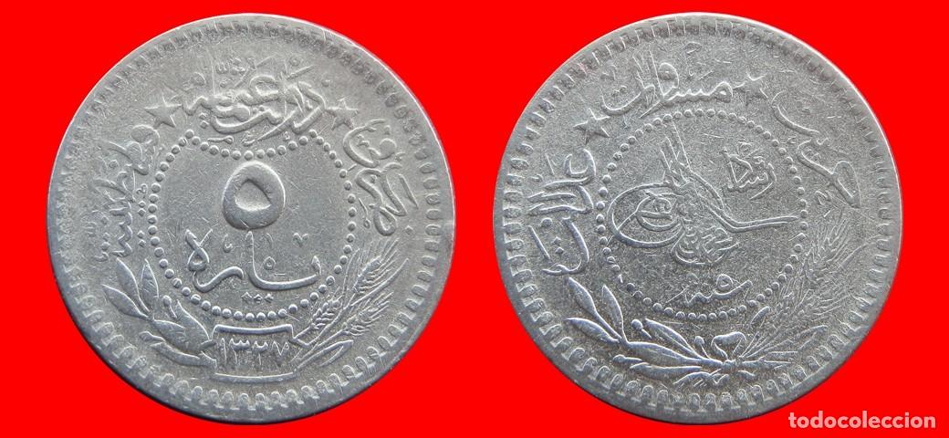 Monedas antiguas de Europa: 5 PARA 1911 TURQUIA-156649