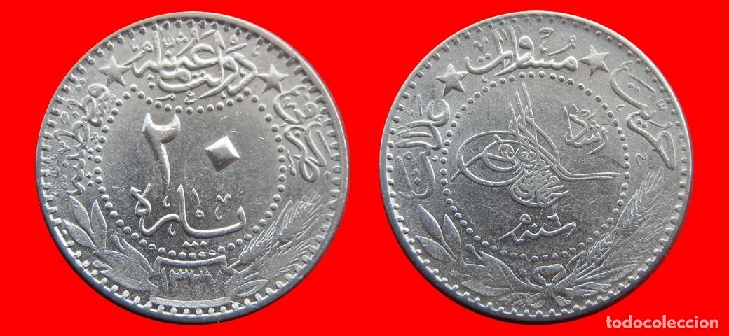 Monedas antiguas de Europa: 20 PARA 1911 TURQUIA-156650
