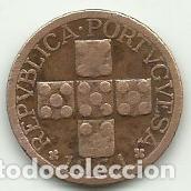 Monnaies anciennes de Europe: XX (20) CENTAVOS PORTUGAL - 1951 - BRONCE - DIFICIL - FOTOS