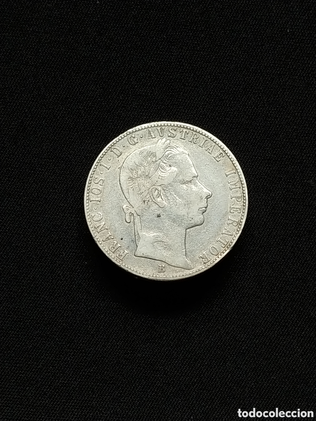 Monete antiche di Europa: Austria, Imperio Austr&iacute;aco, 1 Florin 1858 B, plata .900 mls.