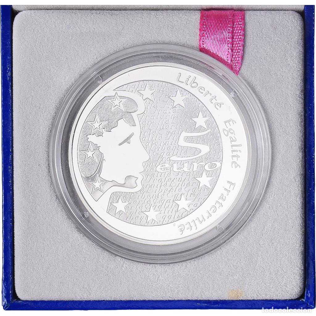 Monedas antiguas de Europa: [#1547937] Francia, 5 Euro, Semeuse, Prueba, 2004, MDP, Plata y oro, FDC, KM:1371