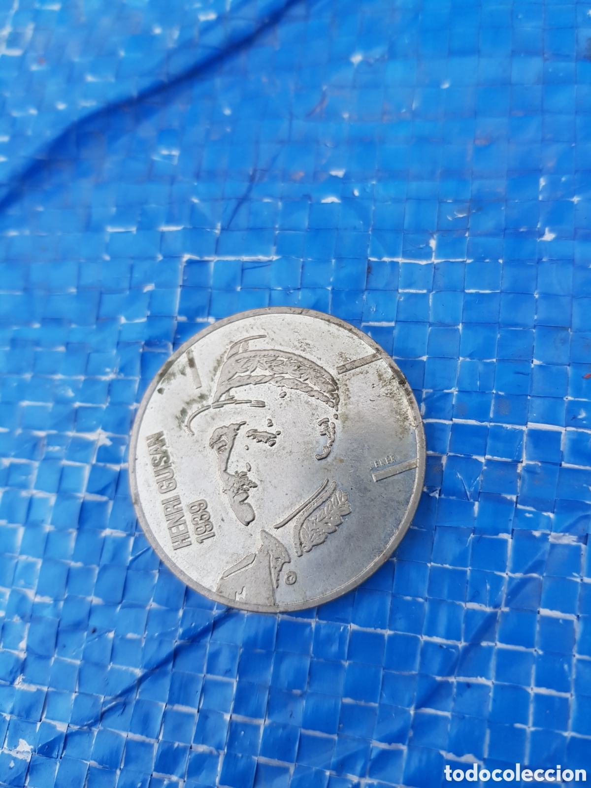 Monnaies anciennes de Europe: MONEDA DE 5 FRANCOS SUIZOS 19891