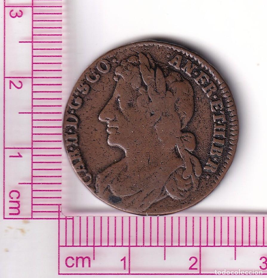 Monnaies anciennes de Europe: CR5091 MONEDA ESCOCIA 1 BAWBEE CARLOS II 1678