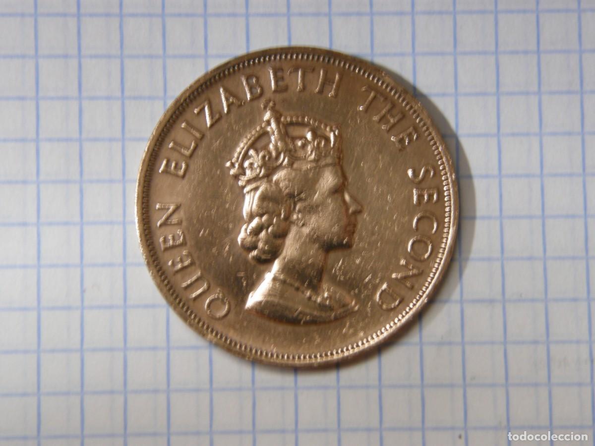 Old Coins of Europe: 1/12 SHILLING JERSEY 1960 KM#23 CONMEMORATIVA MAZA REAL CARLOS II | BRONCE