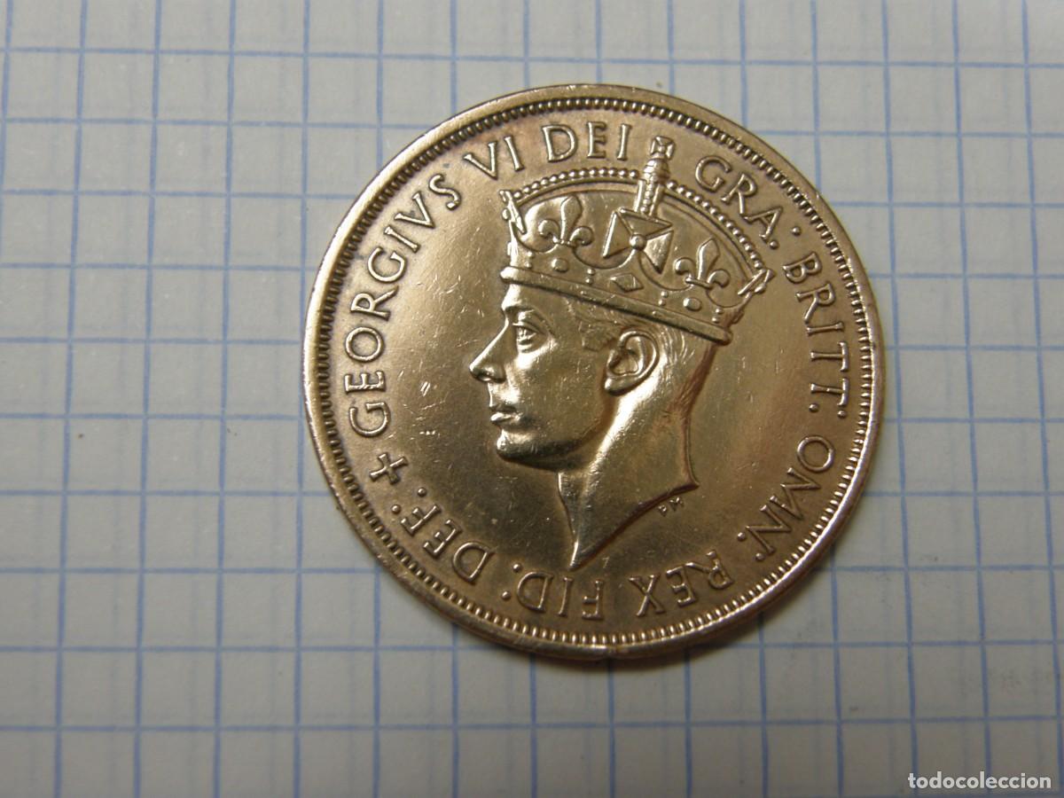 Old Coins of Europe: 1/12 SHILLING JERSEY LIBERACI&Oacute;N 1945 KM#19 GEORGE VI / ISABEL II | BRONCE