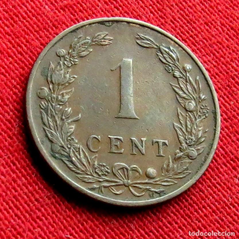 Monnaies anciennes de Europe: Pa&iacute;ses Bajos Netherlands 1 cent 1901 Holanda
