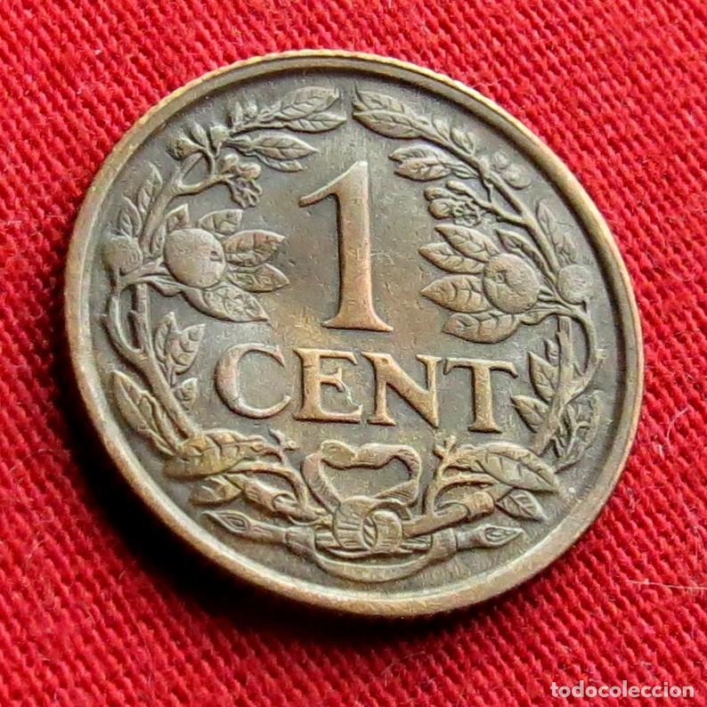 Monnaies anciennes de Europe: Pa&iacute;ses Bajos Netherlands 1 cent 1917 Holanda