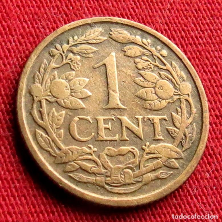 Monnaies anciennes de Europe: Pa&iacute;ses Bajos Netherlands 1 cent 1925 Holanda