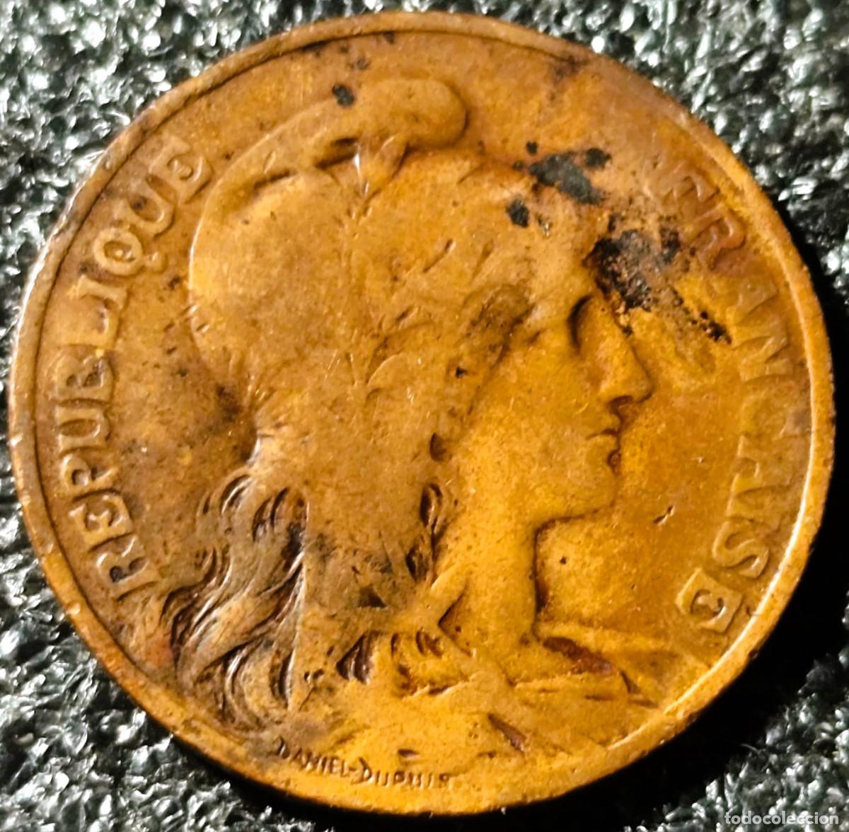 Monnaies anciennes de Europe: Francia 10 c&eacute;ntimos, 1914 Lote 725