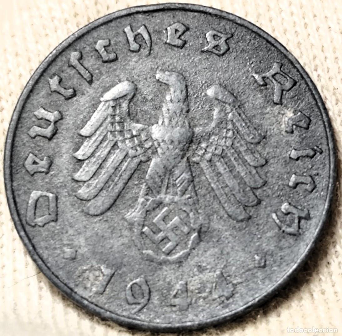Monnaies anciennes de Europe: Alemania Tercer Reich 10 Reichspfennig 1944 E. Lote 906