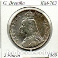 Monete antiche di Europa: G. BRETA&Ntilde;A 1889, 2 FLORIN, KM-763, AG, MBC; 85,95 &euro; 1