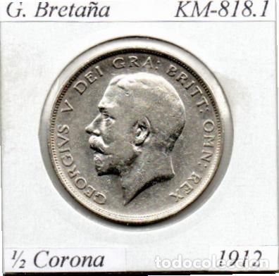 Moedas antigas da Europa: G. BRETA&Ntilde;A 1912, 1-2 CORONA. KM-818.1, AG, EBC; 29,95 &euro; 1