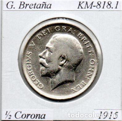 Monnaies anciennes de Europe: G. BRETA&Ntilde;A 1915, 1-2 CORONA. KM-818.1, AG, EBC; 29,95 &euro; 1