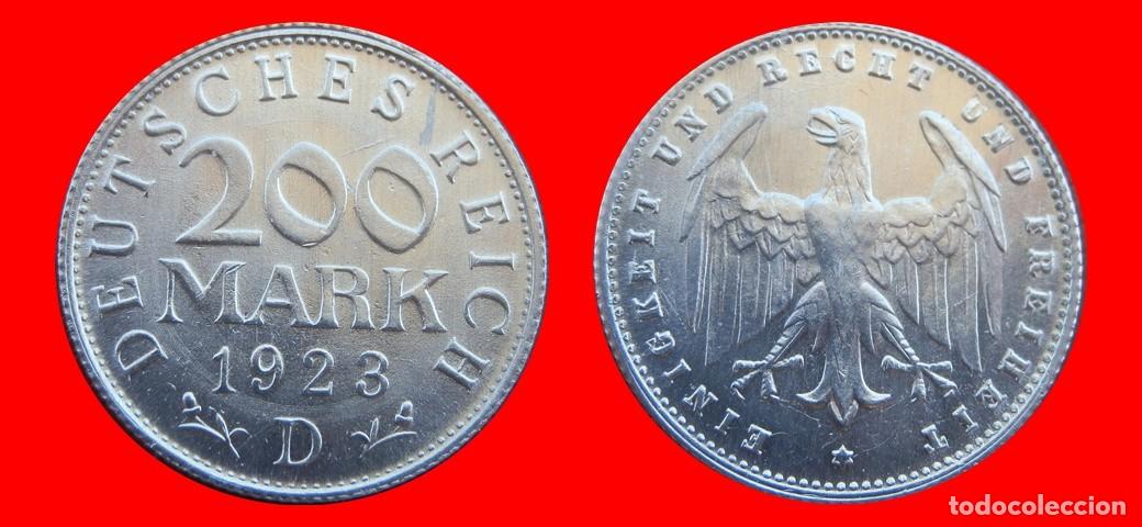 Monnaies anciennes de Europe: 200 MARCOS 1923D WEIMAR ALEMANIA-156671
