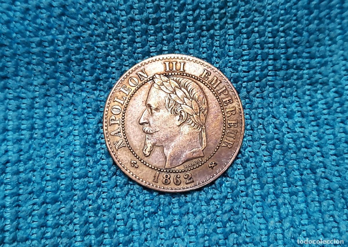 Monnaies anciennes de Europe: Francia, 2 Centimes 1862