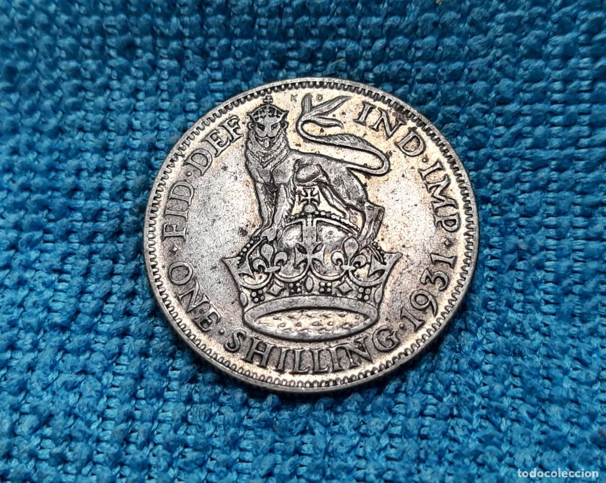 Monete antiche di Europa: Reino Unido, George V, 1 Shilling 1931