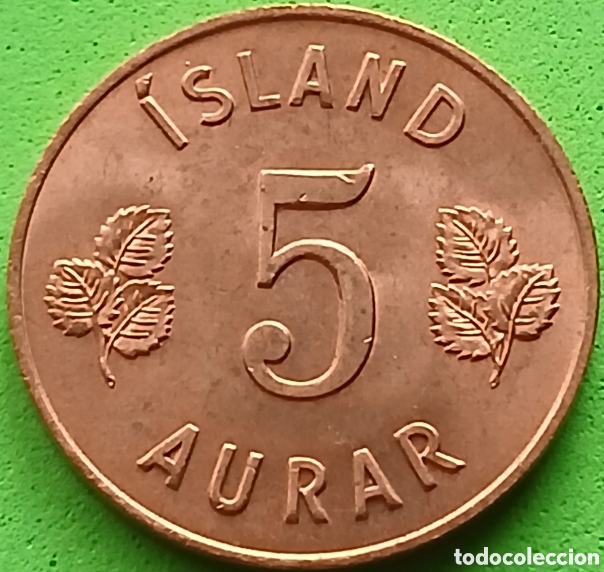 Old Coins of Europe: Islandia 5 aurar 1961 km#9