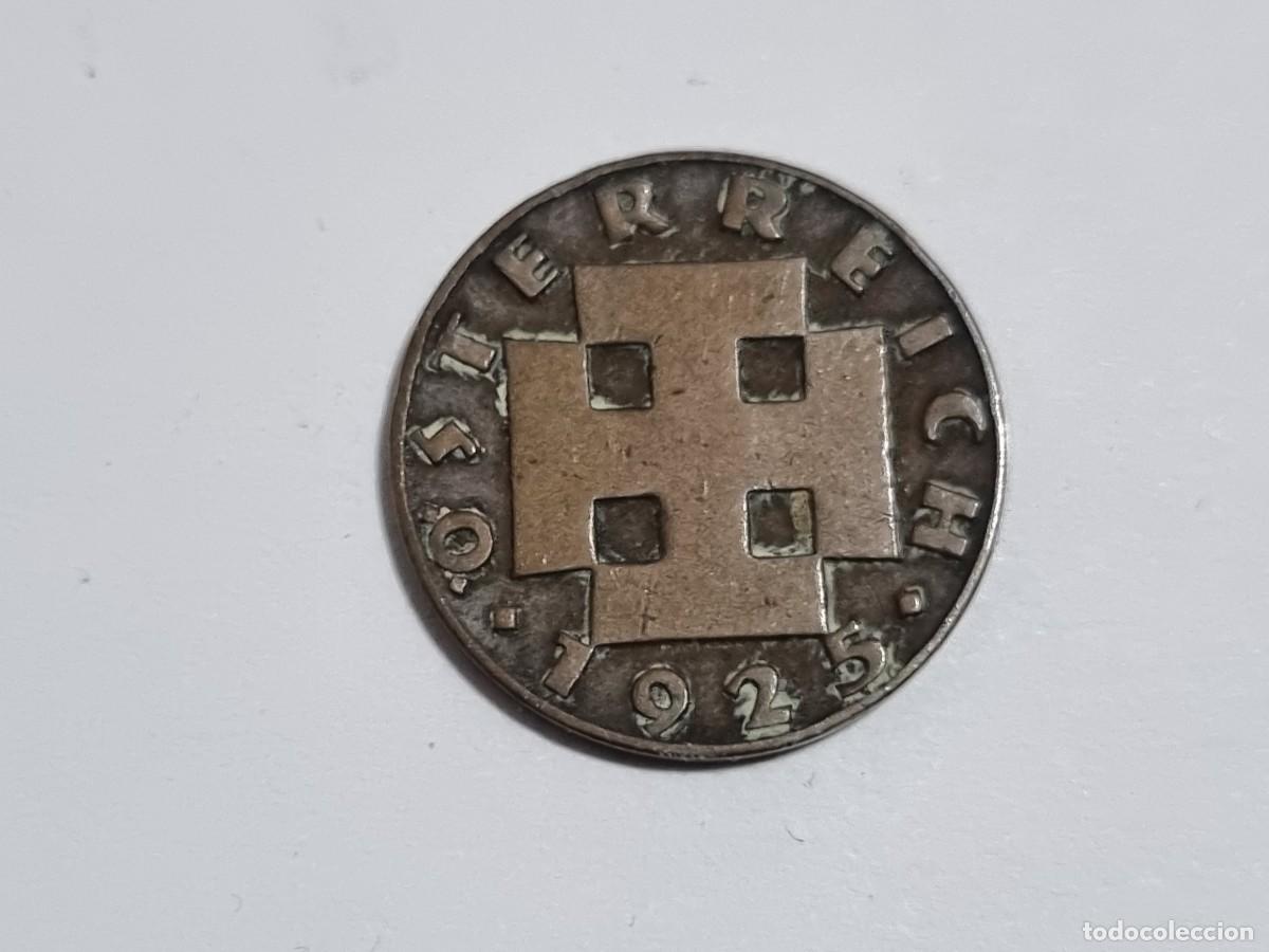 Old Coins of Europe: Moneda Republica Austria Austriaca 2 Groschen 1925 Coleccionista