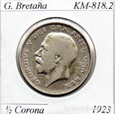 Monnaies anciennes de Europe: G. BRETA&Ntilde;A 1923 (2), 1-2 CORONA. KM-818.2, AG, MBC; 19,95 &euro; 1