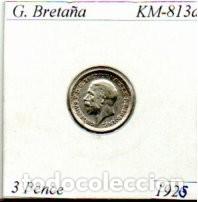 Monnaies anciennes de Europe: G. BRETA&Ntilde;A 1926, 3 PENCE, KM-813a, AG, EBC; 4,95 &euro; 1