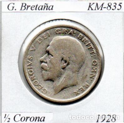 Monnaies anciennes de Europe: G. BRETA&Ntilde;A 1928 (2), 1-2 CORONA. KM-835, AG, MBC; 19,95 &euro; 1