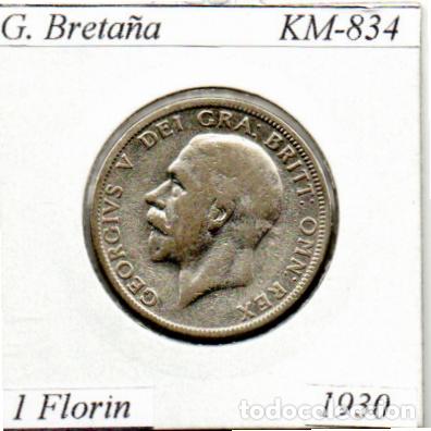 Moedas antigas da Europa: G. BRETA&Ntilde;A 1930, 1 FLORIN, KM-834, AG, MBC; 15,95 &euro; 1