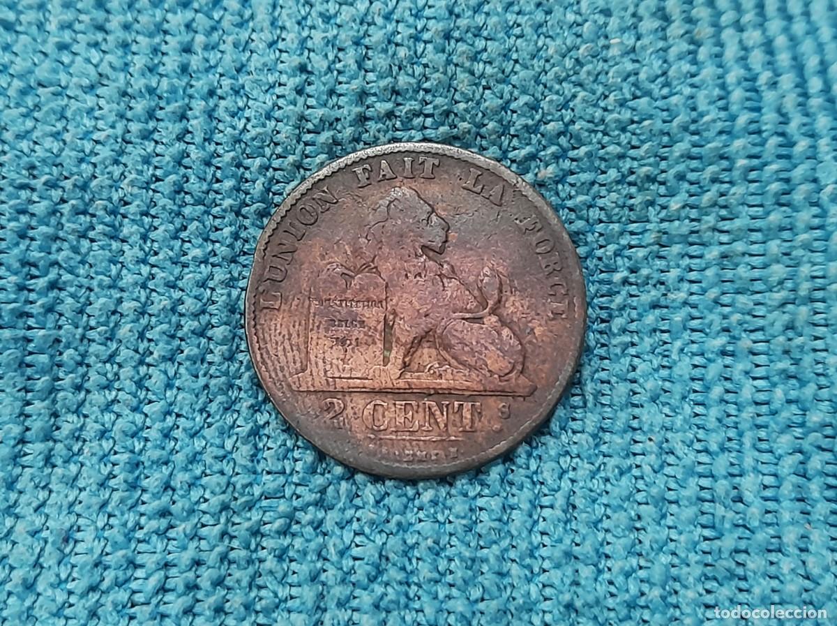 Monedas antiguas de Europa: Belgica, 2 Centimes 1876 - Foto 2