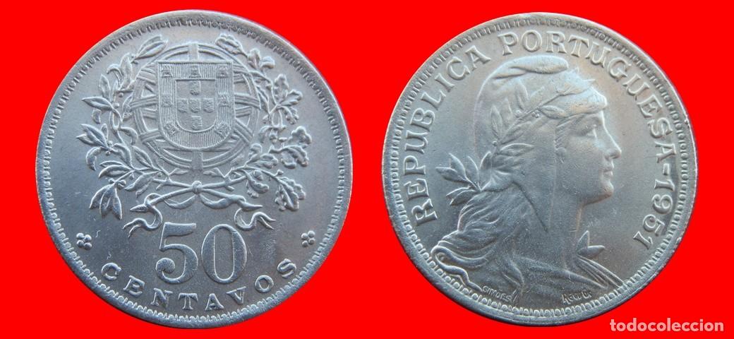 Monete antiche di Europa: 50 CENTAVOS 1951 PORTUGAL-156690