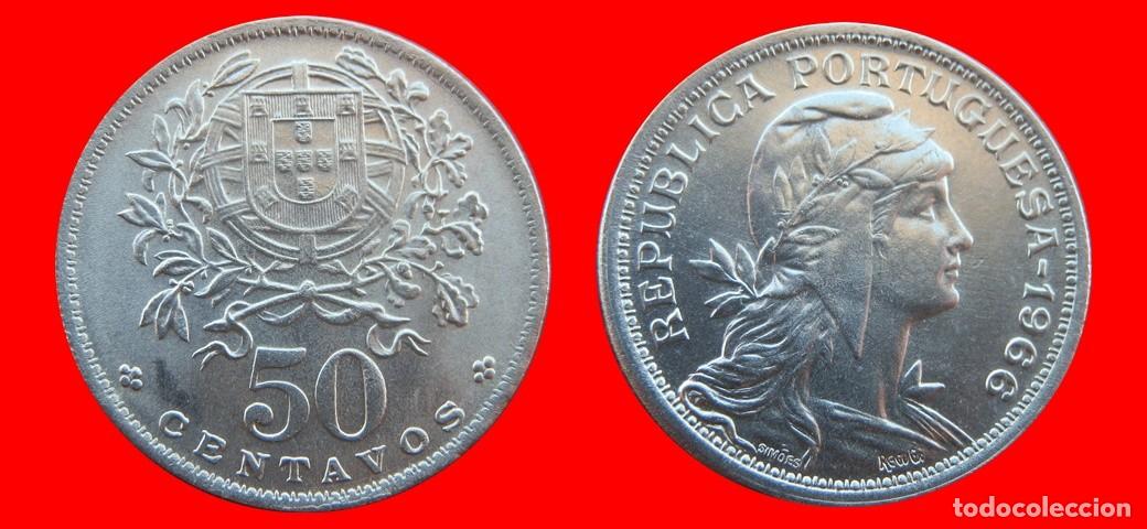 Monete antiche di Europa: 50 CENTAVOS 1966 PORTUGAL-156691