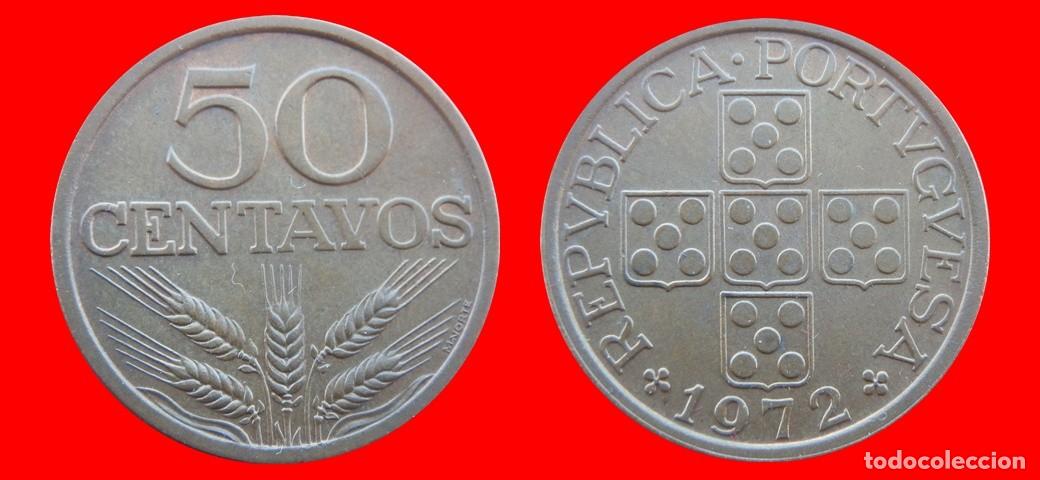 Monete antiche di Europa: 50 CENTAVOS 1972 PORTUGAL-156693
