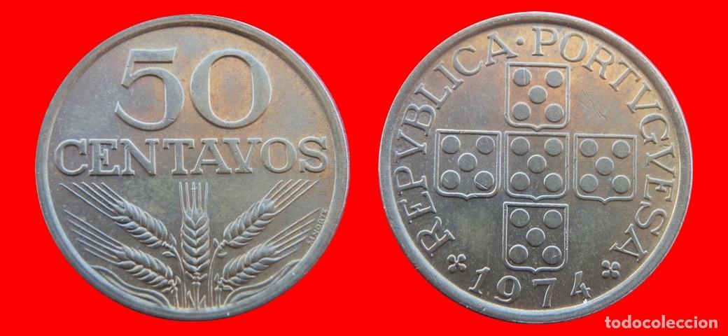 Monete antiche di Europa: 50 CENTAVOS 1974 PORTUGAL-156695