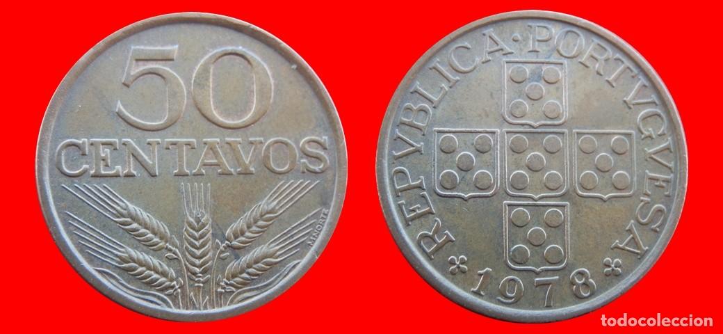Monete antiche di Europa: 50 CENTAVOS 1978 PORTUGAL-156698