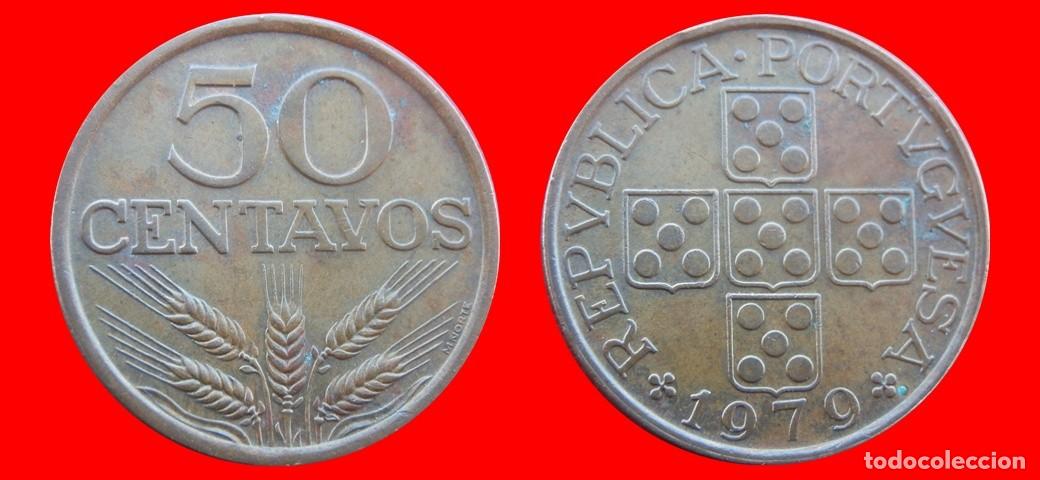 Monete antiche di Europa: 50 CENTAVOS 1979 PORTUGAL-156699