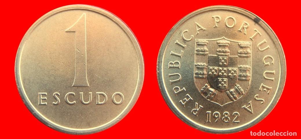 Old Coins of Europe: 1 ESCUDO 1982 PORTUGAL-156704
