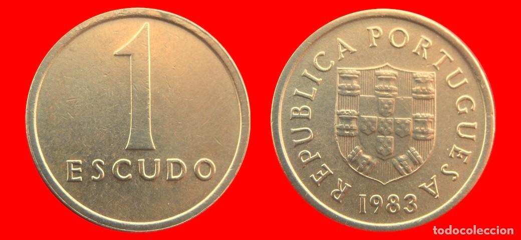 Old Coins of Europe: 1 ESCUDO 1983 PORTUGAL-156705