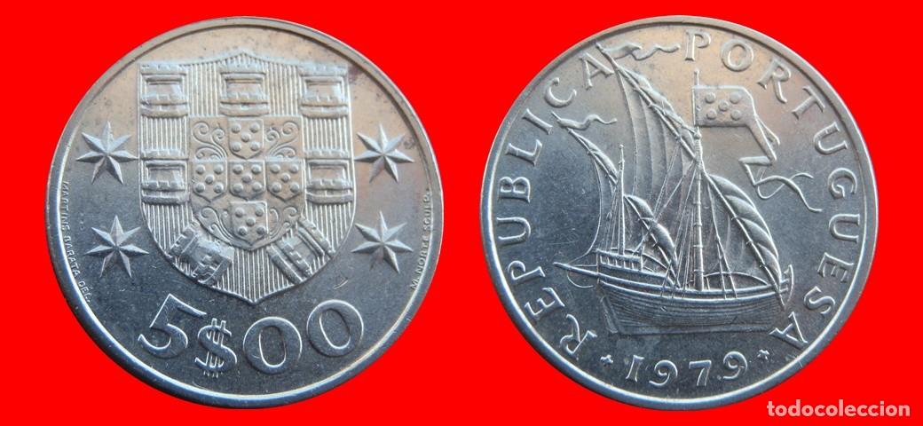 Old Coins of Europe: 5 ESCUDOS 1979 PORTUGAL-156709