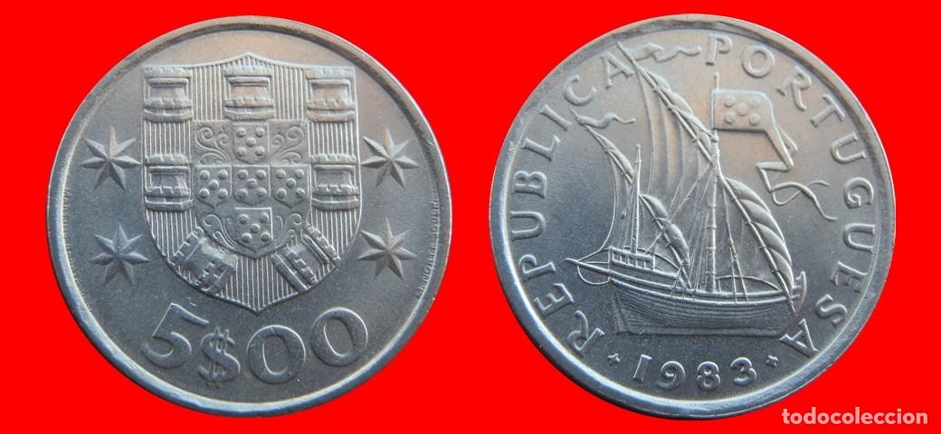 Monete antiche di Europa: 5 ESCUDOS 1983 PORTUGAL-156712