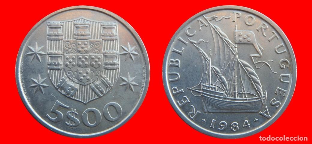Monete antiche di Europa: 5 ESCUDOS 1984 PORTUGAL-156713