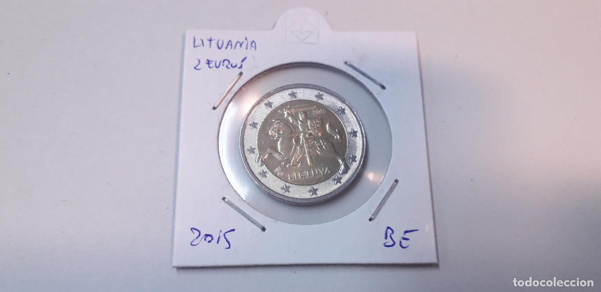 Monete antiche di Europa: 003850NUM-X0092-Lituania 2 &euro; -2015 -encartonada