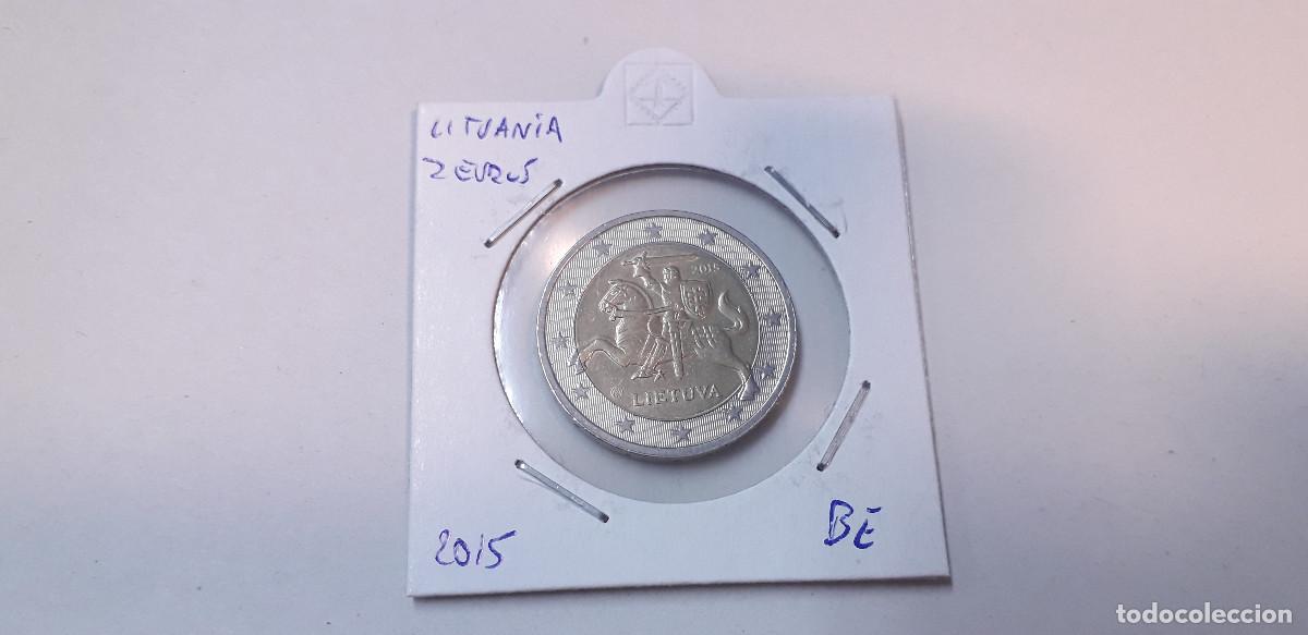 Monete antiche di Europa: 003851NUM-X0093-Lituania 2 &euro; -2015 -encartonada