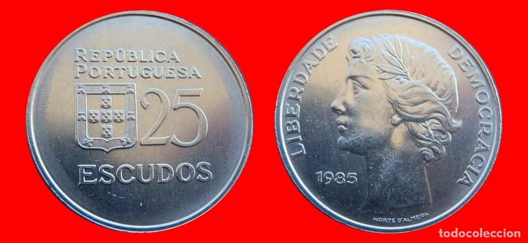 Monete antiche di Europa: 25 ESCUDOS 1985 PORTUGAL-156722