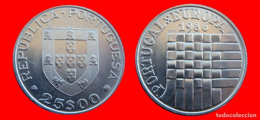 Monete antiche di Europa: 25 ESCUDOS 1986 PORTUGAL-156723