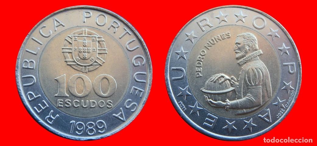 Monete antiche di Europa: 100 ESCUDOS 1989 PORTUGAL-156724