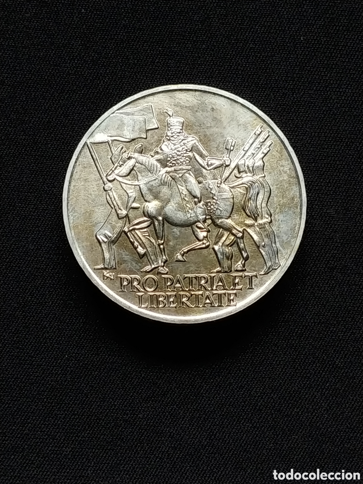 Alte M&uuml;nzen aus Europa: Hungr&iacute;a, 200 Forint 1976, plata .640 mls., preciosa p&aacute;tina