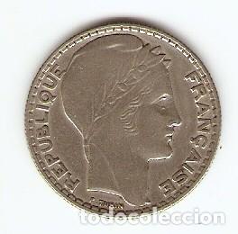 Monete antiche di Europa: FRANCIA 10 FRANCOS DE PLATA EMISION 1933