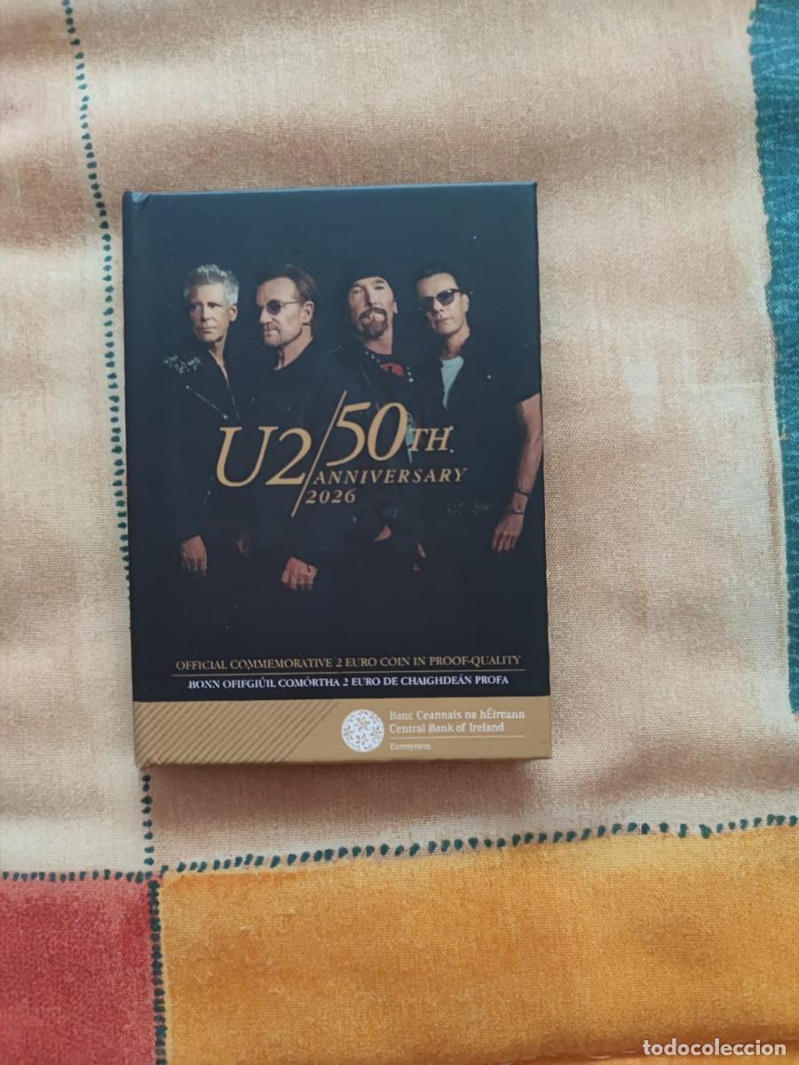 Monete antiche di Europa: 2 euros euro Irlanda U2 2026 PP Proof BE